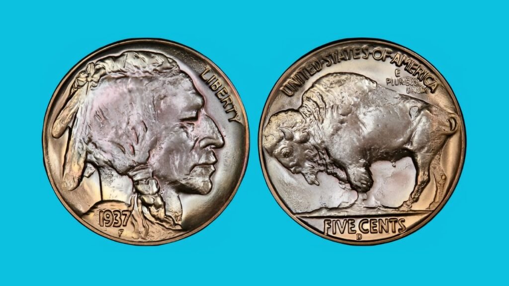 1937-D Three-Legged Buffalo Nickel