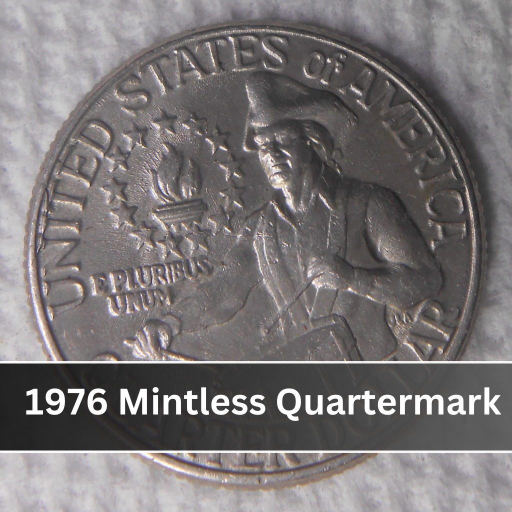 1976 Mintless Quartermark