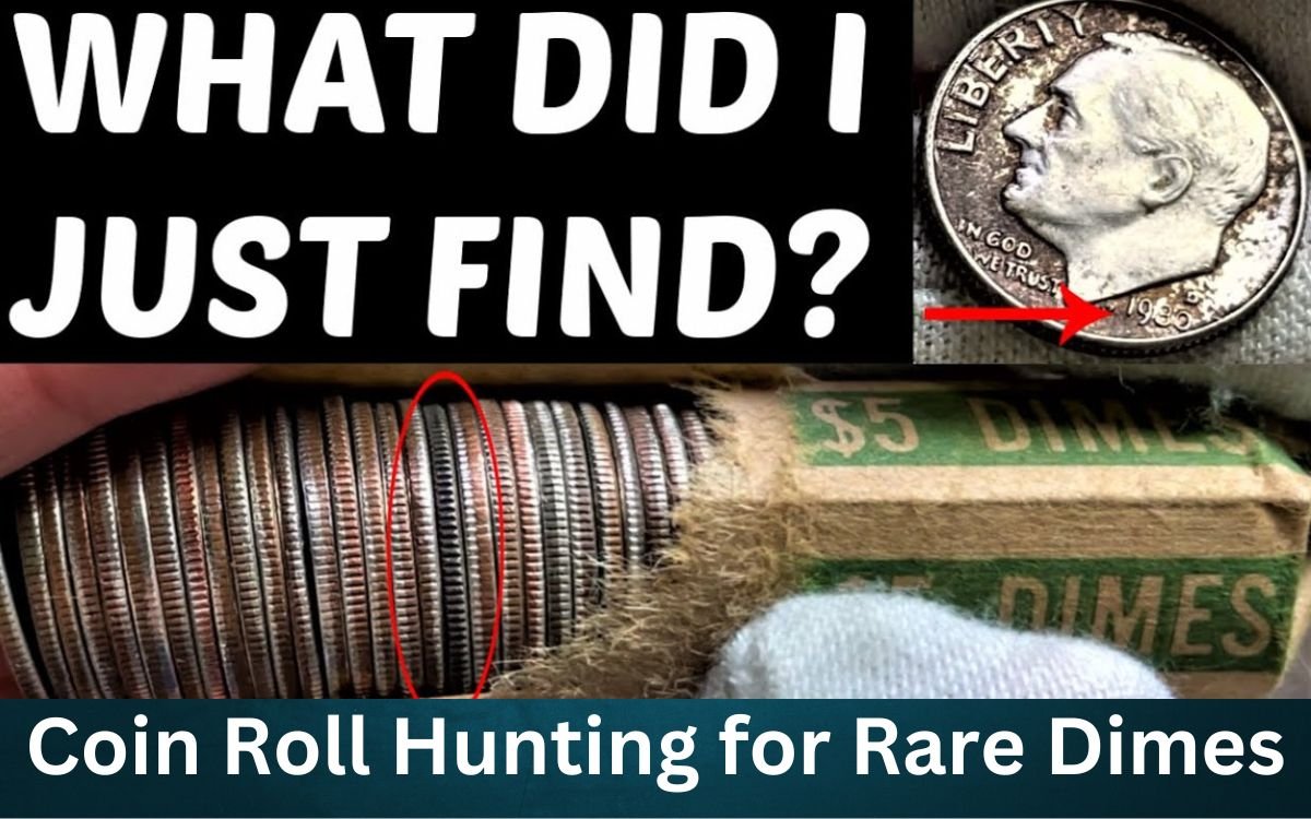 Coin Roll Hunting for Rare Dimes