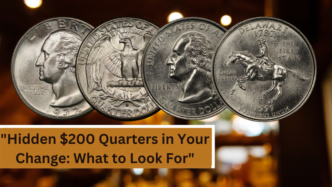 Hidden $200 Quarters in Your Change What to Look For