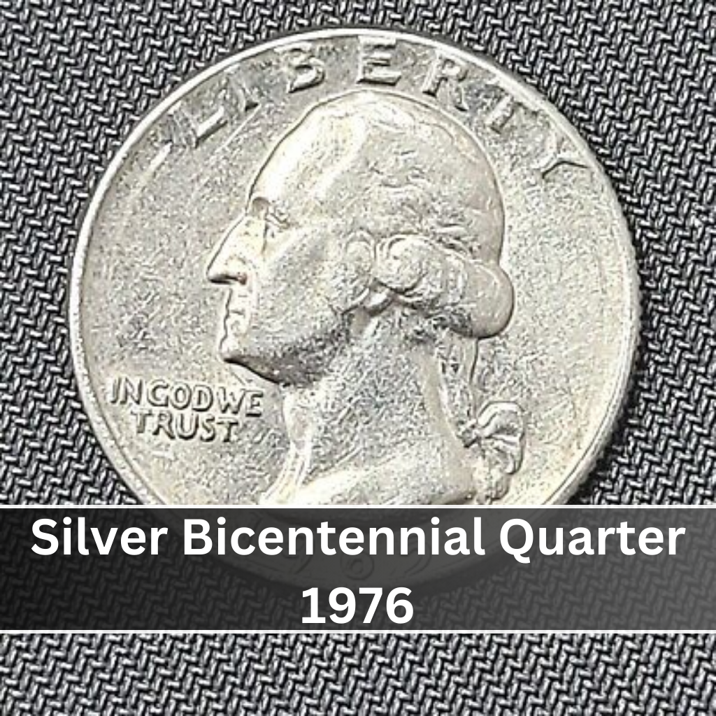 Silver Bicentennial Quarter 1976 