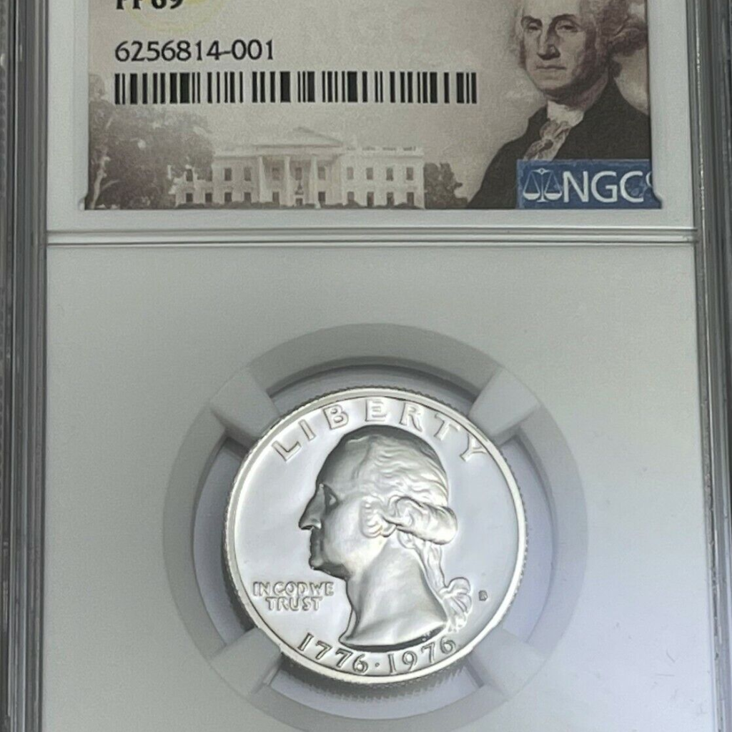 Silver-Clad Bicentennial Quarter, $550,000